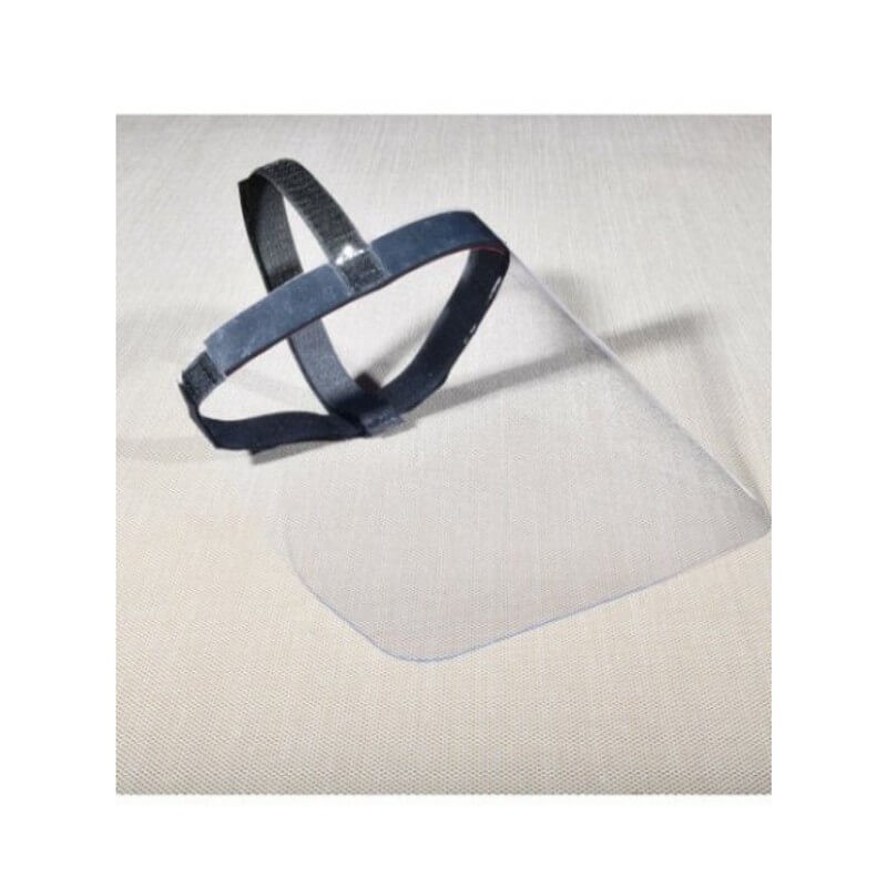 Visière de protection transparente