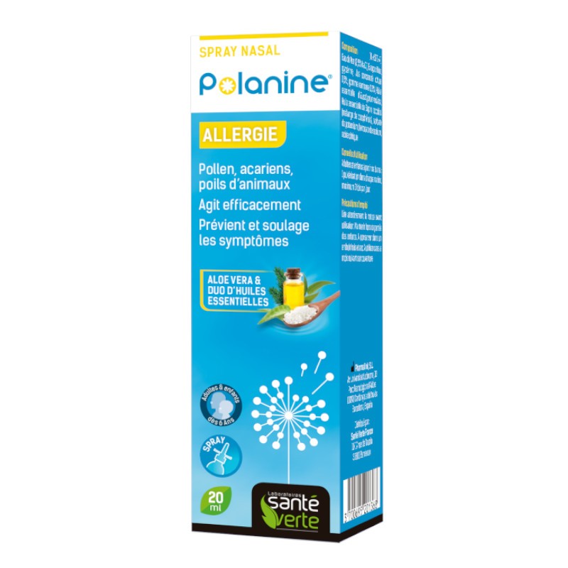 Polanine Allergie spray – SANTE VERTE (Contenance : 20 ml)