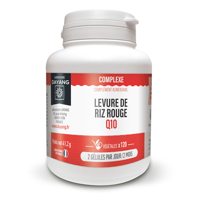 Red yeast rice + Q10 DAYANG - Capacity : 120 capsules