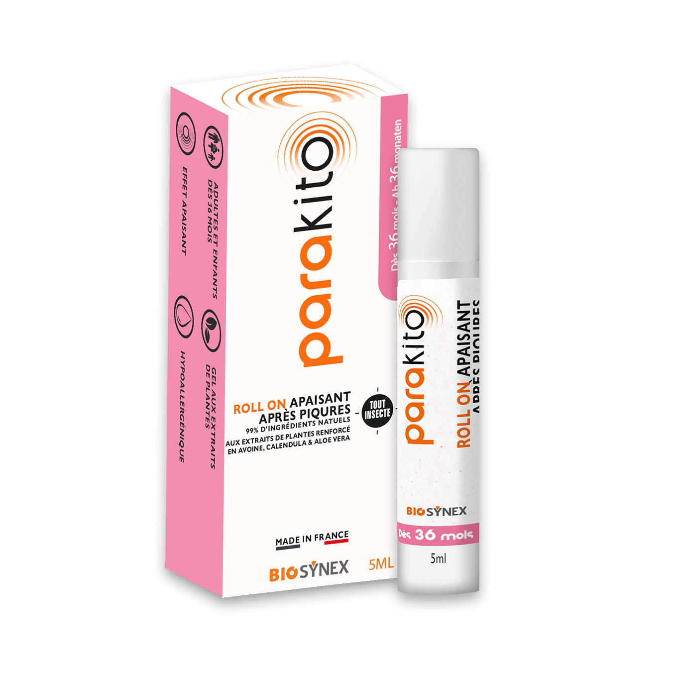 After-bite soothing roll-on - PARAKITO (Capacity : 20 ml)