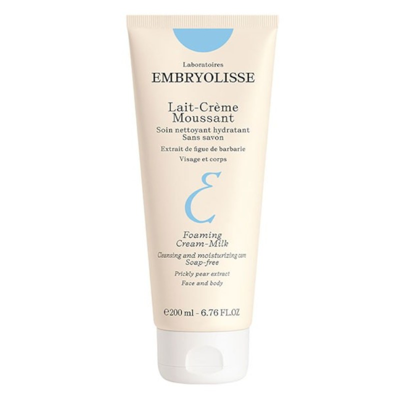 Foaming cream milk – face and body cleanser - EMBRYOLISSE (Capacity: 200 ml)