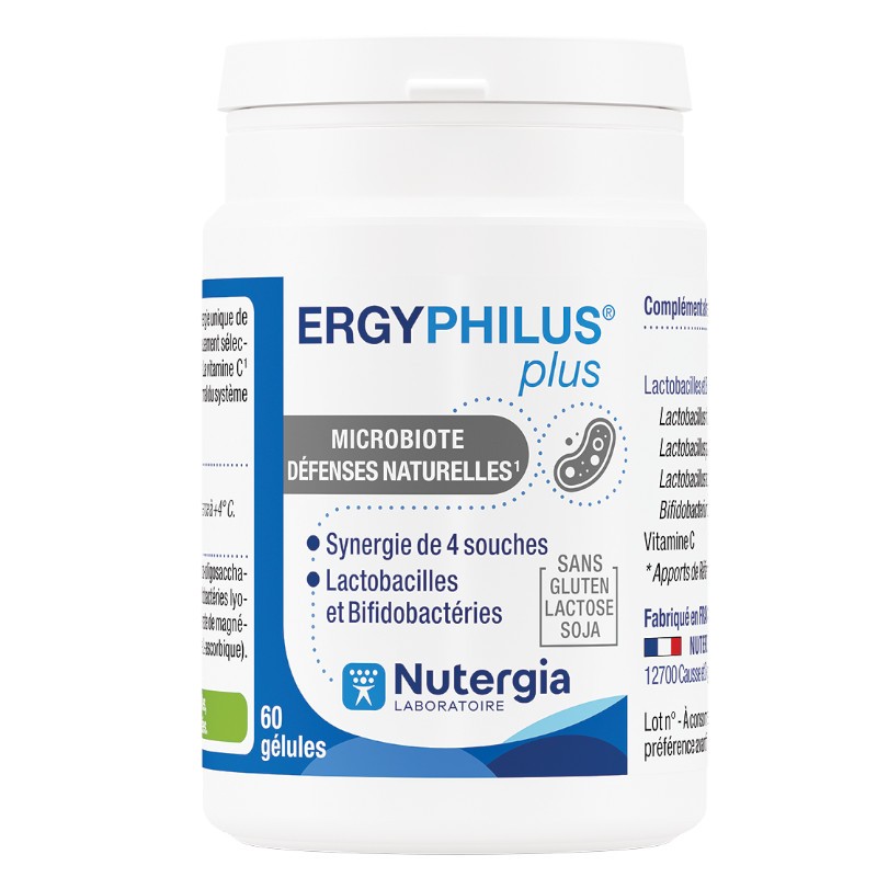 ERGYPHILUS PLUS BOX OF 60 CAPSULES - Capacity : 60 capsules