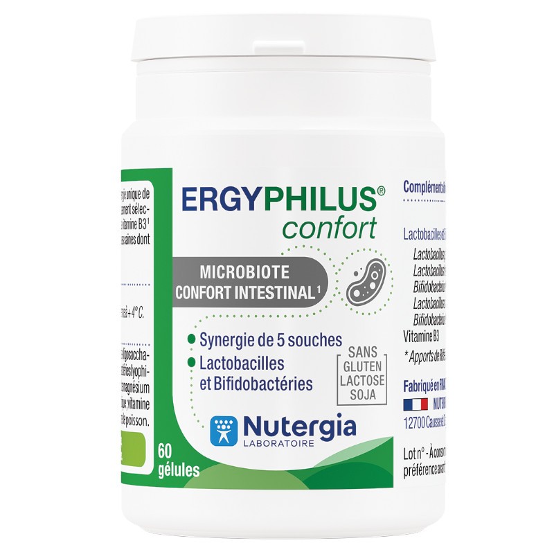 ERGYPHILUS Confort NUTERGIA (Capacity: 60 capsules)