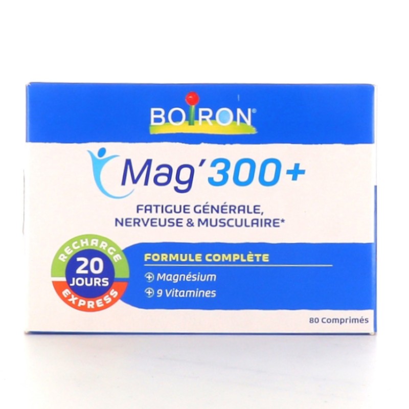Mag'300+ Fatigue générale, nerveuse et musculaire - BOIRON