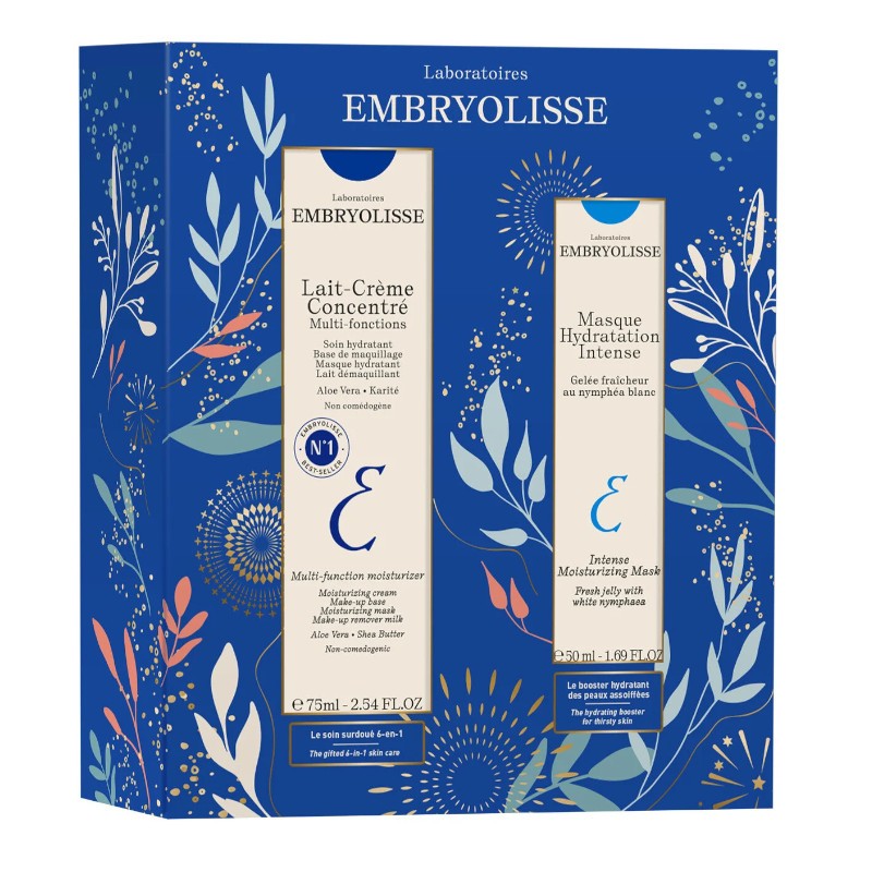 Embryolisse Christmas box with 1 lait creme concentre + 1 face mask - Capacity : 75ml+50ml
