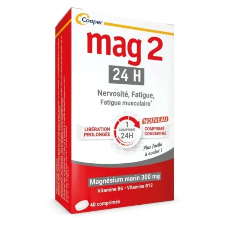 MAG 2 tablets - COOPER (Capacity: 40 tablets)