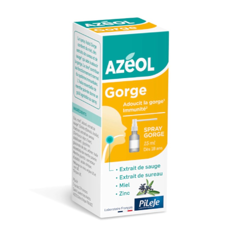 Azeol throat spray - PILEJE (Capacity: 15 ml)