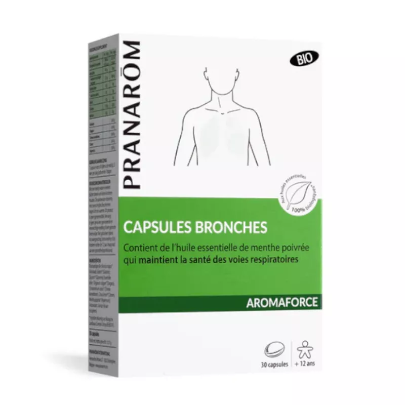 Aromaforce bronchi - PRANARÔM (Capacity: 30 capsules)