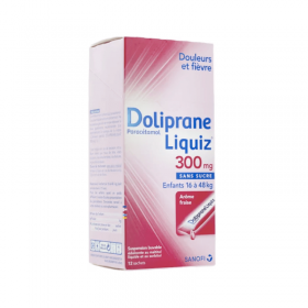 Doliprane Liquiz 300mg - 12 sachets
