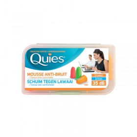 Quies foam earplugs I 3 pairs