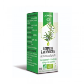 Huile essentielle de Romarin à Verbénone bio 5ml - DAYANG