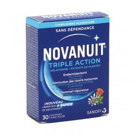 Novanuit triple action - 30 tablets - SANOFI