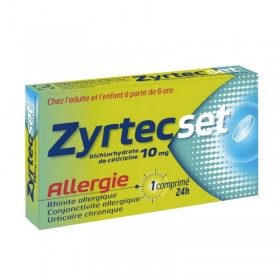 Zyrtecset Allergy tablets - UCB