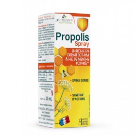 Propolis throat spray 3 Chênes
