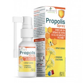 Propolis throat spray 3 Chênes