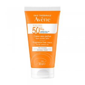 Crème solaire 50+ sans parfum Avène