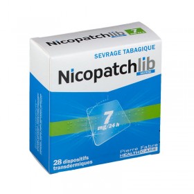 Nicopatchlib 7 mg / 24h - 28 patches - PIERRE FABRE HEALTH CARE