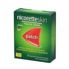 Nicoretteskin 15 mg /16h - 28 transdermal patches - JOHNSON& JOHNSON