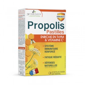 Tablets with propolis LES 3 CHENES