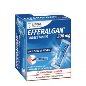 Efferalgan 500mg - 16 sachets - UPSA