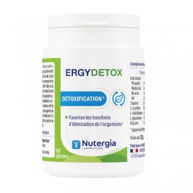 ERGYDETOX 60 capsules - NUTERGIA