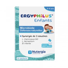 ERGYPHILUS Enfant microbiote - 14 packets - NUTERGIA