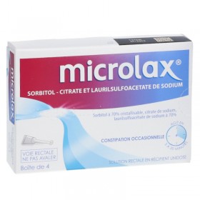 Microlax adult occasional constipation - 4 enemas