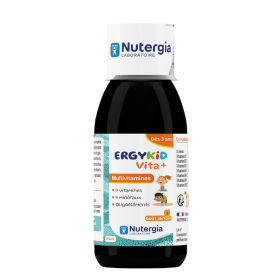Ergykid vita + multivitamines pour enfants- NUTERGIA