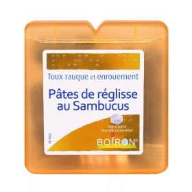 Licorice lozenges with sambucus - BOIRON
