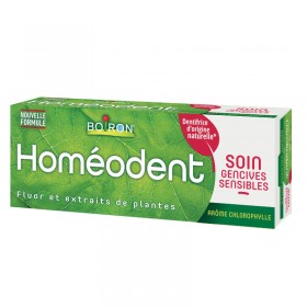 Homeodent toothpaste for sensitive gum chlorophyll flavor - BOIRON