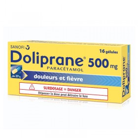 Doliprane 500mg capsules - SANOFI