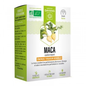 Maca bio 15 gélules – DAYANG