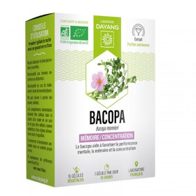 Bacopa bio 15 gélules – DAYANG