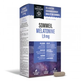 Sommeil mélatonine 1,9 mg 30 comprimés – DAYANG