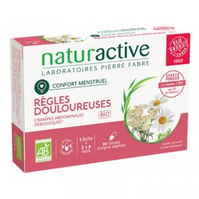 NATURACTIVE Règles douloureuses bio: confort menstruel 30 gélules