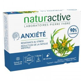 Anxiety: resistance to stress and mental fatigue 30 capsules NATURACTIVE