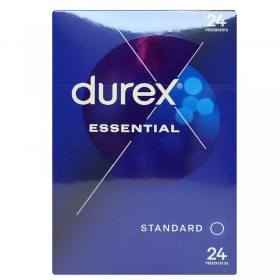 Durex Essential : boite de 24 préservatifs taille standard