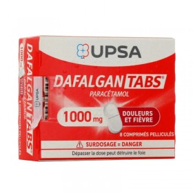 DafalganTabs 1g - 8 tablets- UPSA