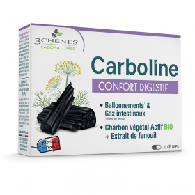 Carboline digestive comfort - 30 capsules - LES 3 CHENES