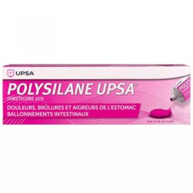 Polysilane oral gel in sachets doses UPSA