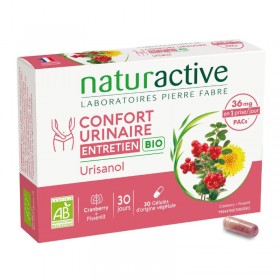 Confort urinaire entretien Urisanol 30 gélules - NATURACTIVE