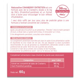 NATURACTIVE Urisanol cranberry - 20 sticks for urinary disorders