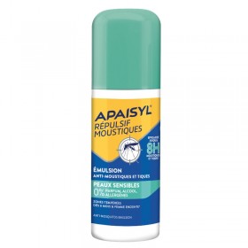 Apaisyl spray répulsif moustiques pour peaux sensibles 90 ml