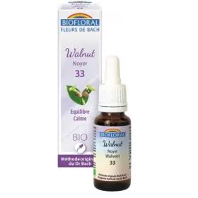 Fleur de Bach BIO Walnut (Noyer) Flacon 20 ml BIOFLORAL