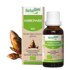 Marronnier BIO Macérat mère bourgeons Flacon 50 ml HERBALGEM