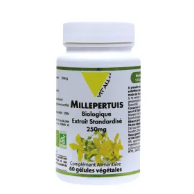 Millepertuis BIO Extrait standardisé 250 mg 60 gélules VIT'ALL+