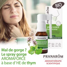 Aromaforce Bio Spray Gorge 15 ml PRANAROM