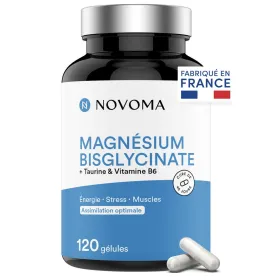 Magnesium bisglycinate 120 gélules NOVOMA