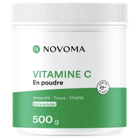 Vitamine C en poudre Pot 500 g NOVOMA