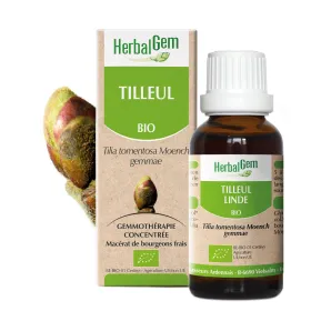 Tilleul BIO Macérat mère bourgeons Flacon 30 ml HERBALGEM